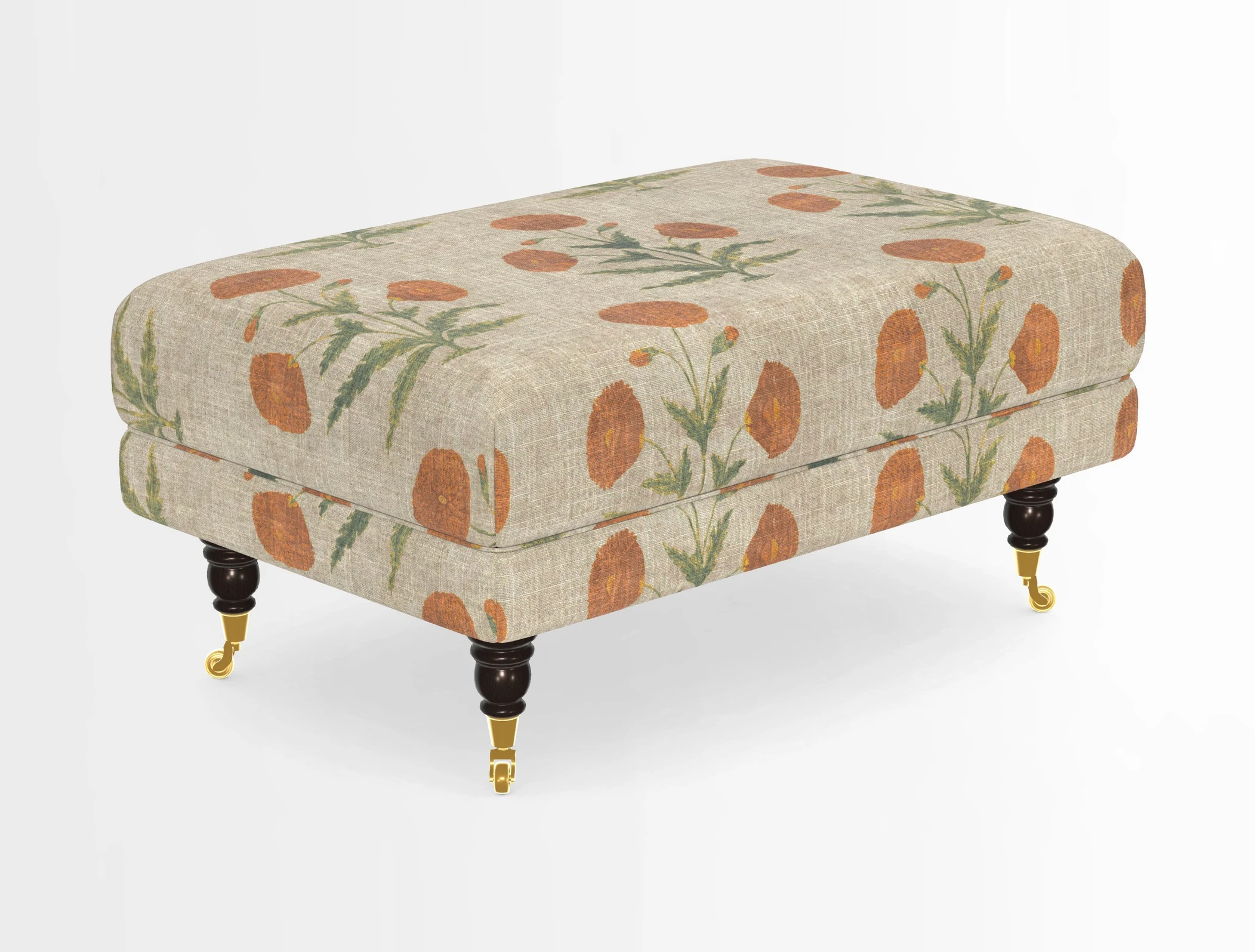 Alwinton Footstool in Osborne & Little Palazzo Pellestrina