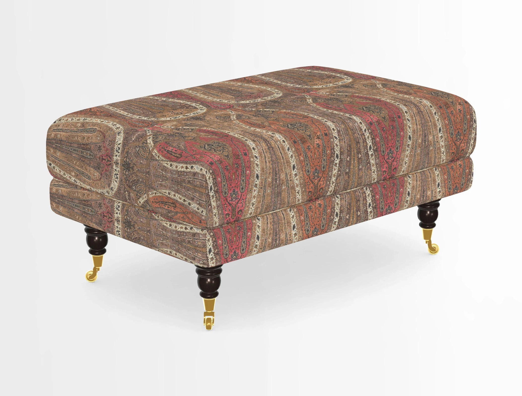 Alwinton Footstool in Osborne & Little Palazzo Pellestrina
