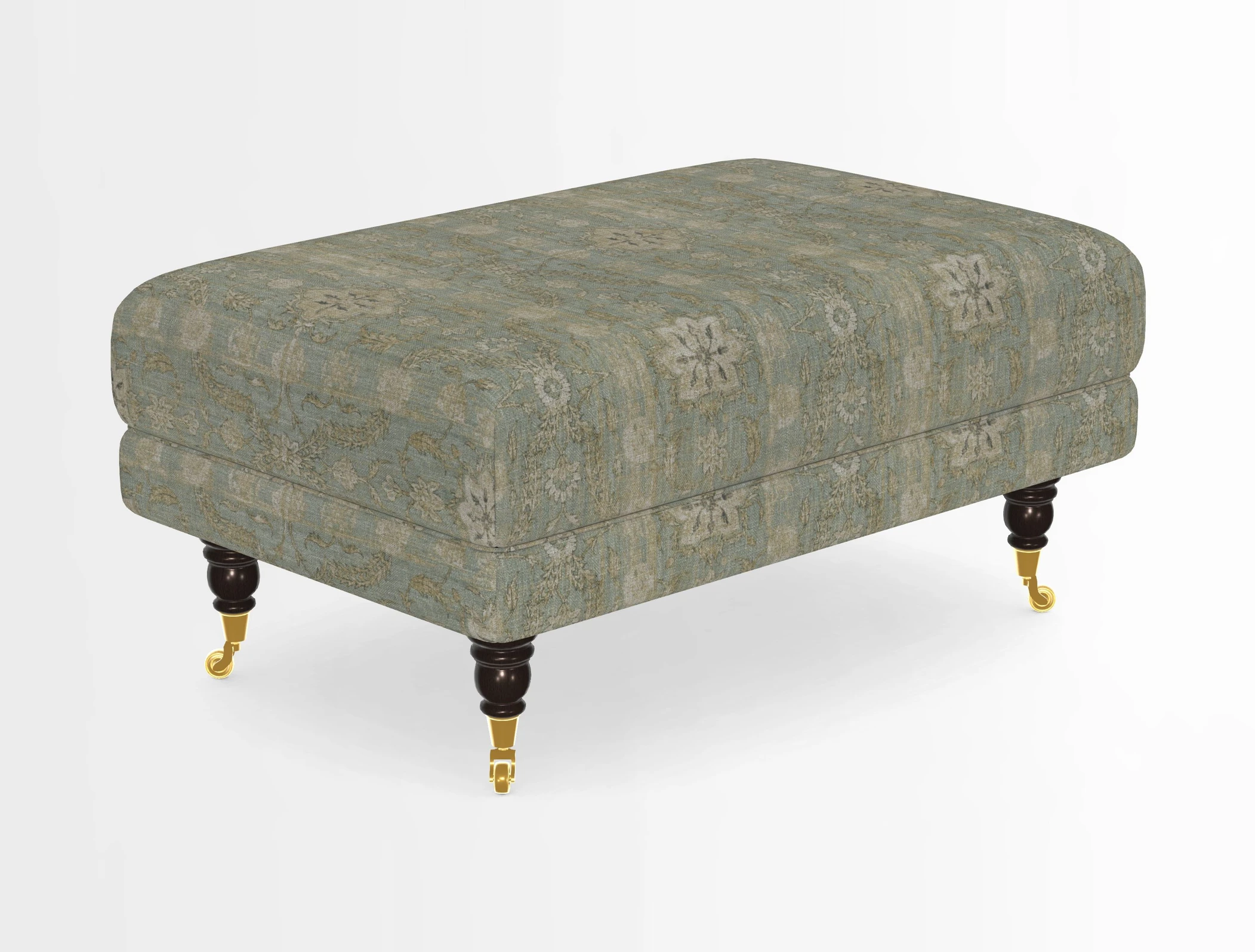 Alwinton Footstool in Osborne & Little Palazzo Pellestrina