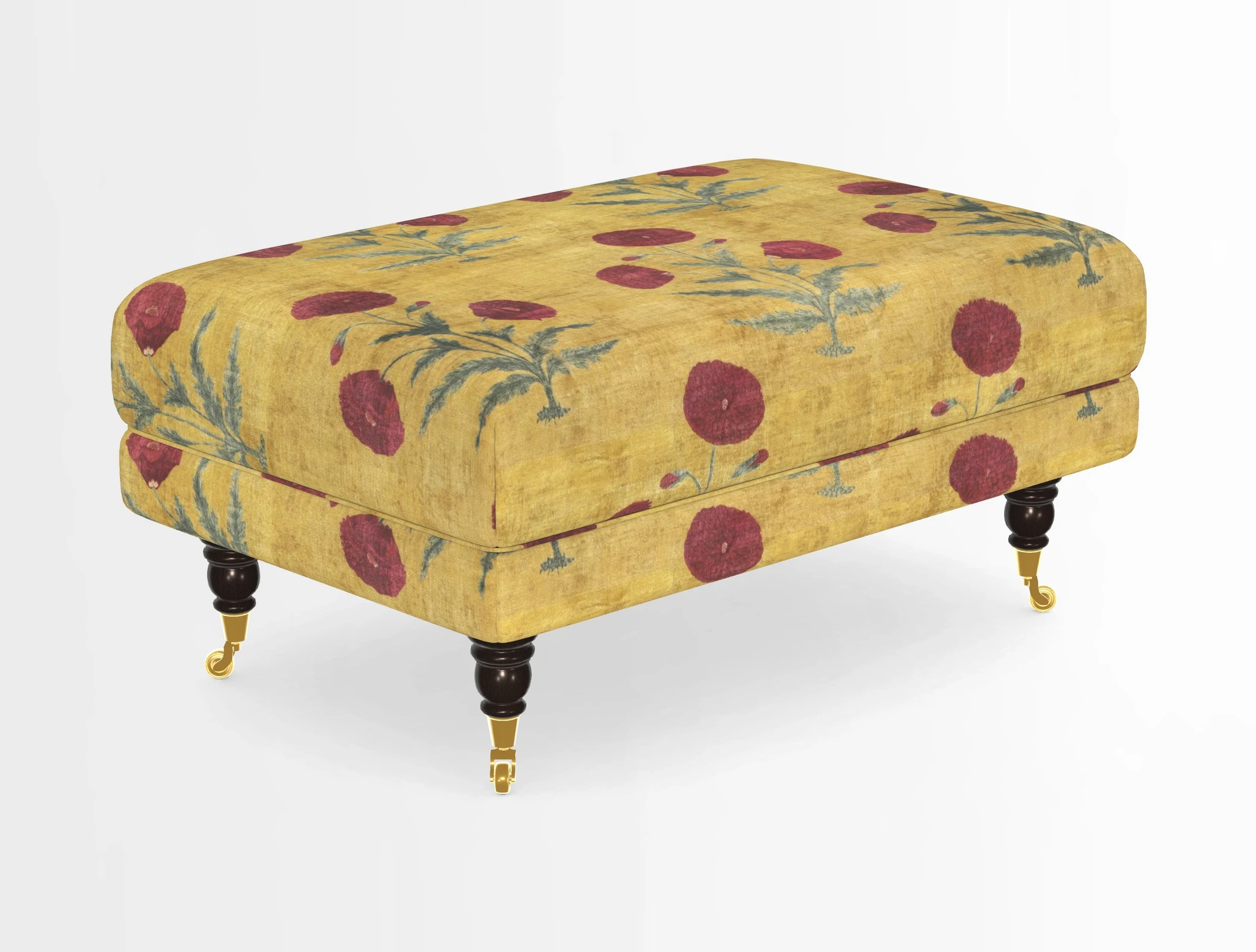 Alwinton Footstool in Osborne & Little Palazzo Pellestrina