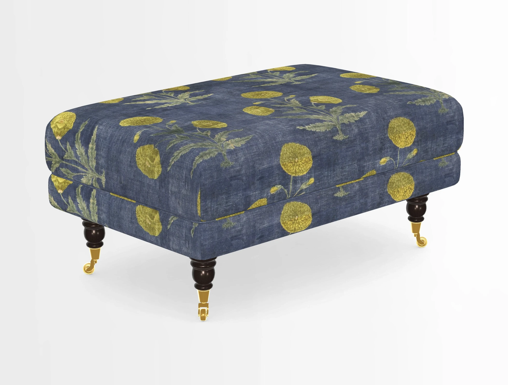 Alwinton Footstool in Osborne & Little Palazzo Pellestrina