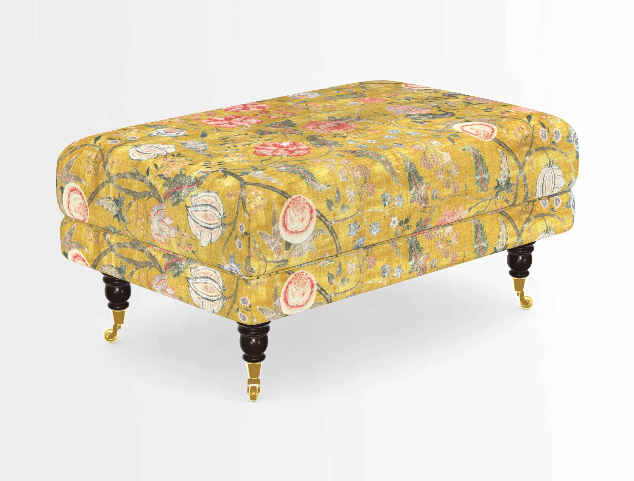 Alwinton Footstool in Osborne & Little Palazzo Pellestrina