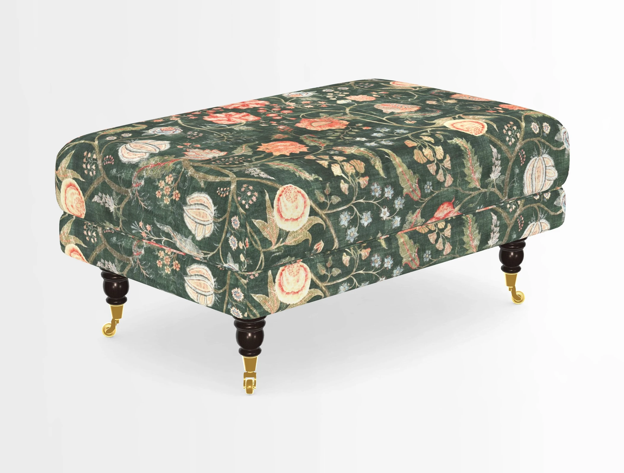 Alwinton Footstool in Osborne & Little Palazzo Pellestrina