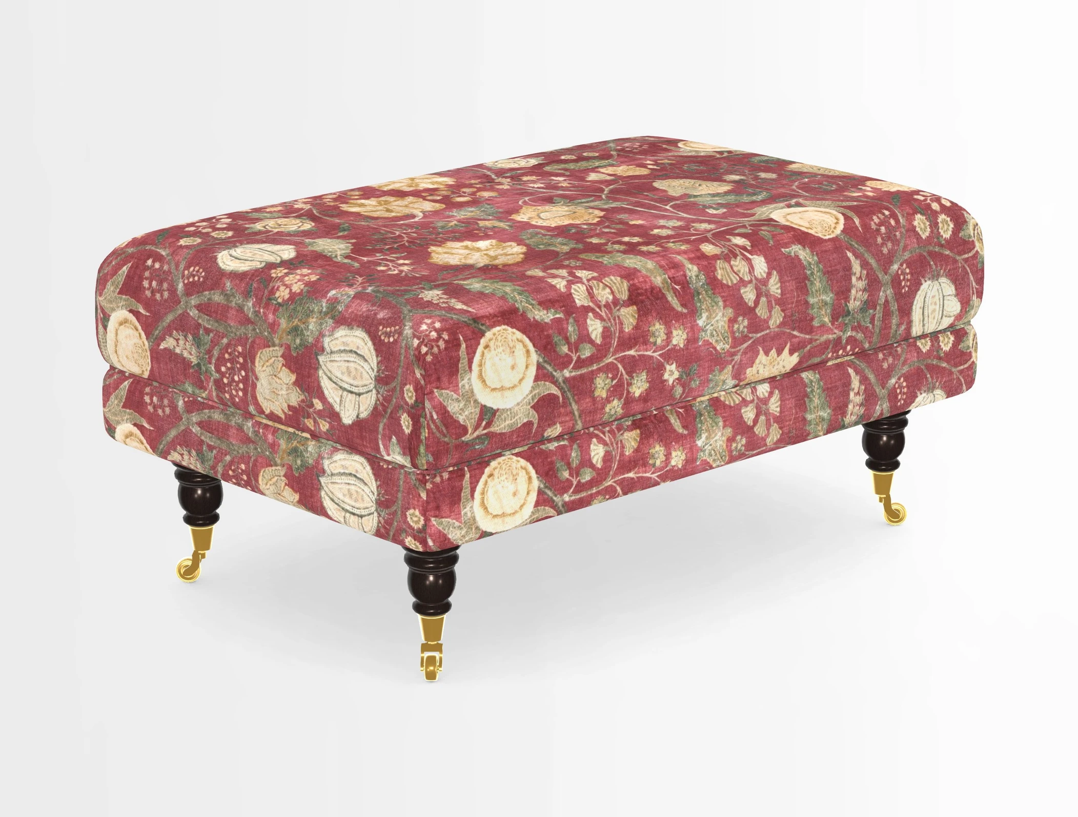 Alwinton Footstool in Osborne & Little Palazzo Pellestrina