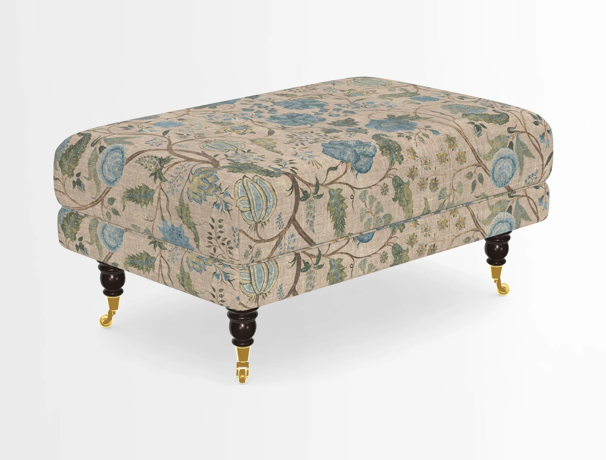Alwinton Footstool in Osborne & Little Palazzo Pellestrina