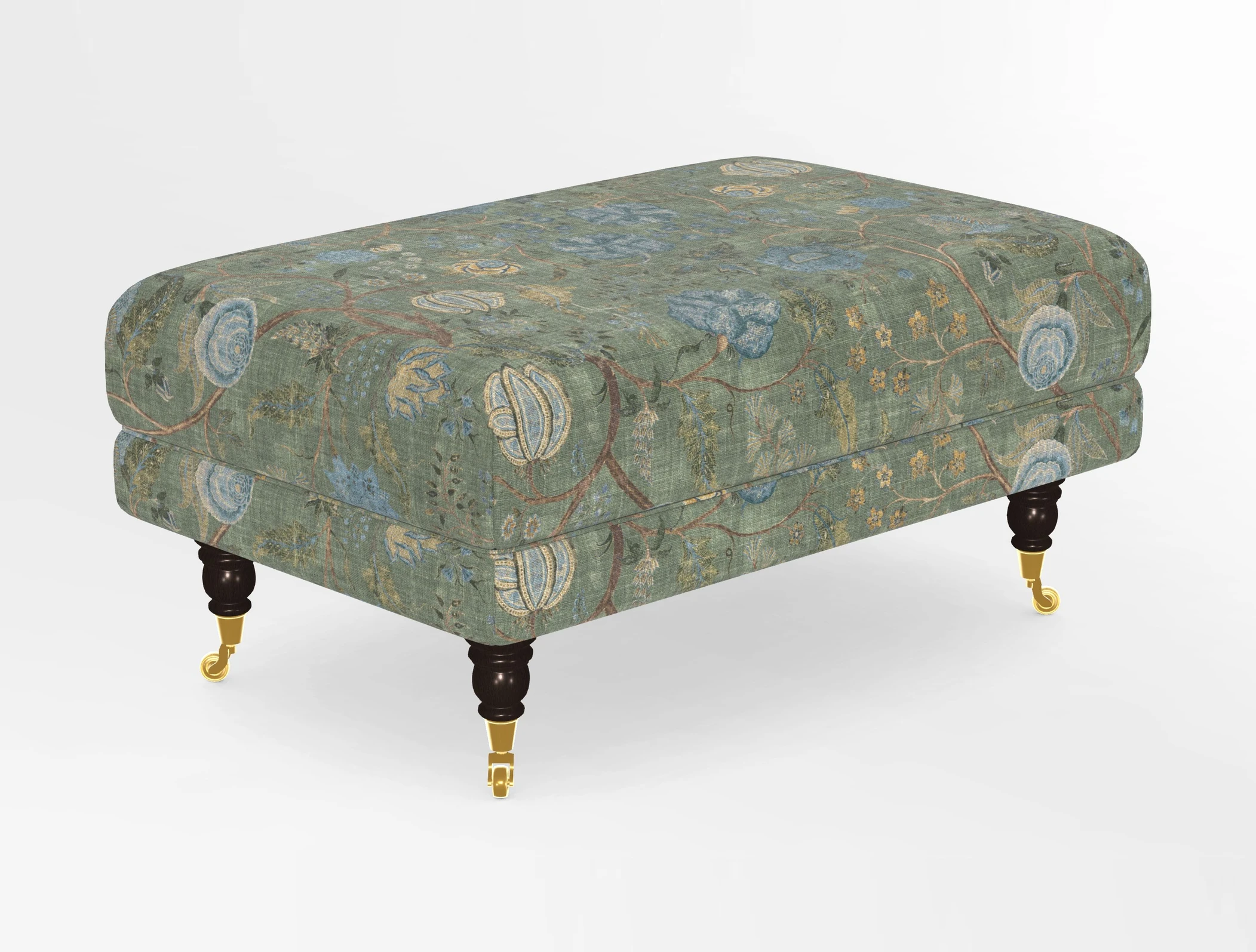 Alwinton Footstool in Osborne & Little Palazzo Pellestrina