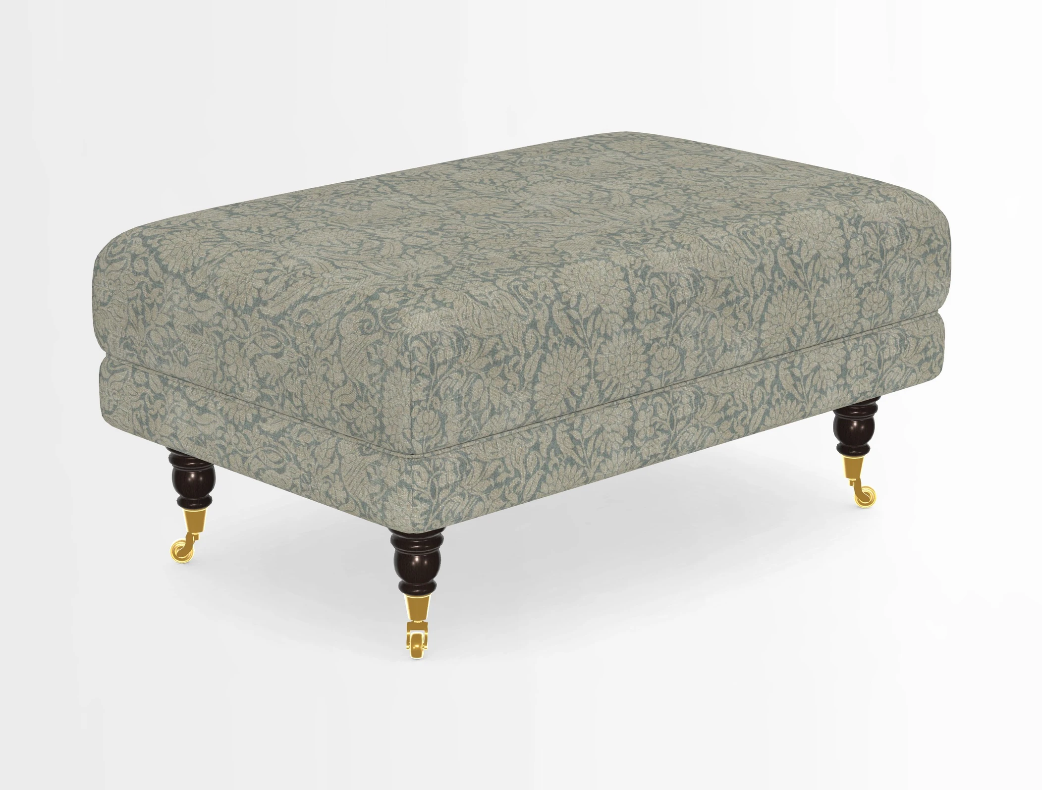 Alwinton Footstool in Osborne & Little Palazzo Pellestrina