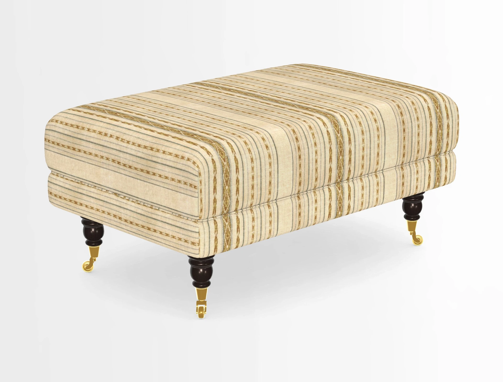 Alwinton Footstool in Osborne & Little Palazzo Pellestrina