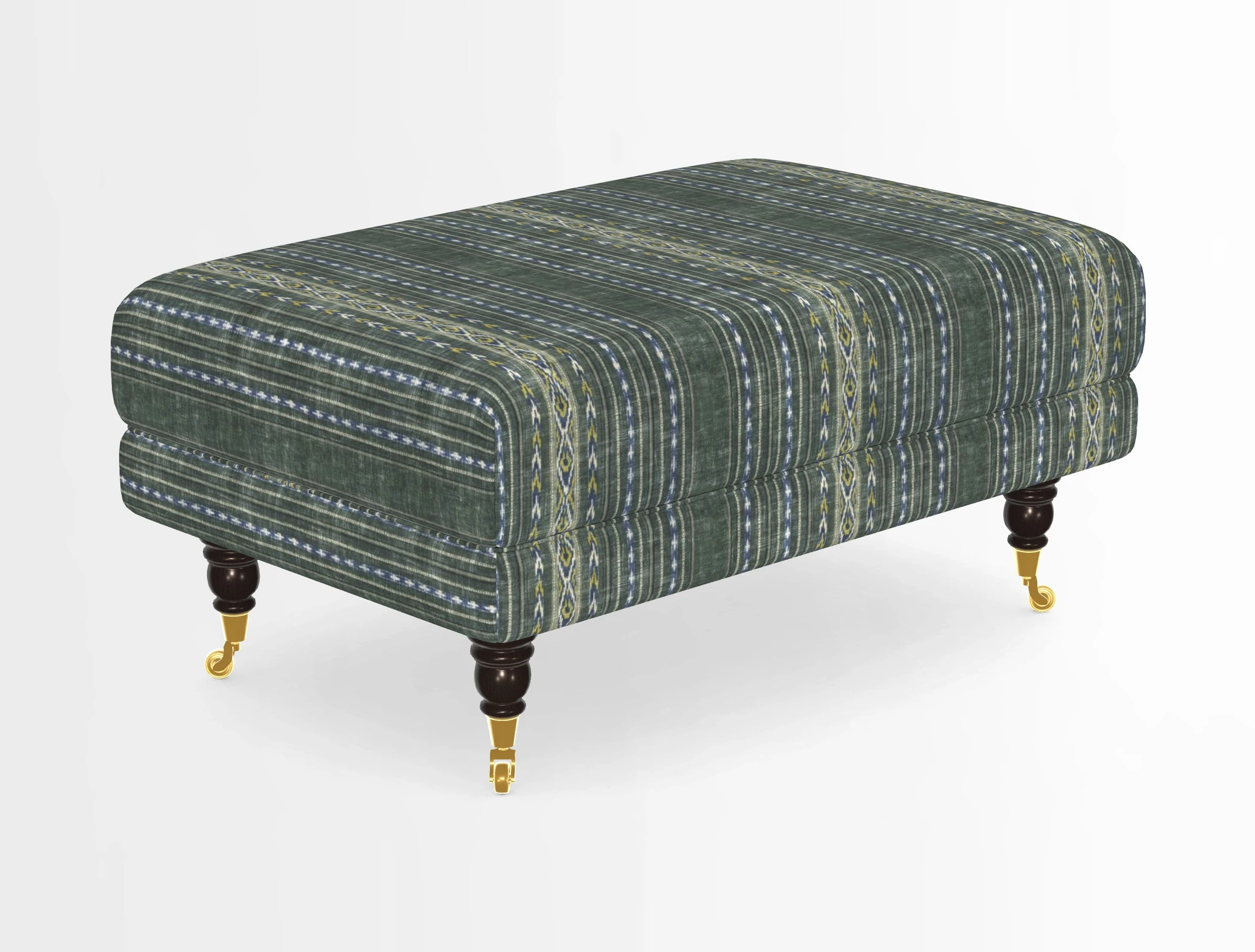 Alwinton Footstool in Osborne & Little Palazzo Pellestrina