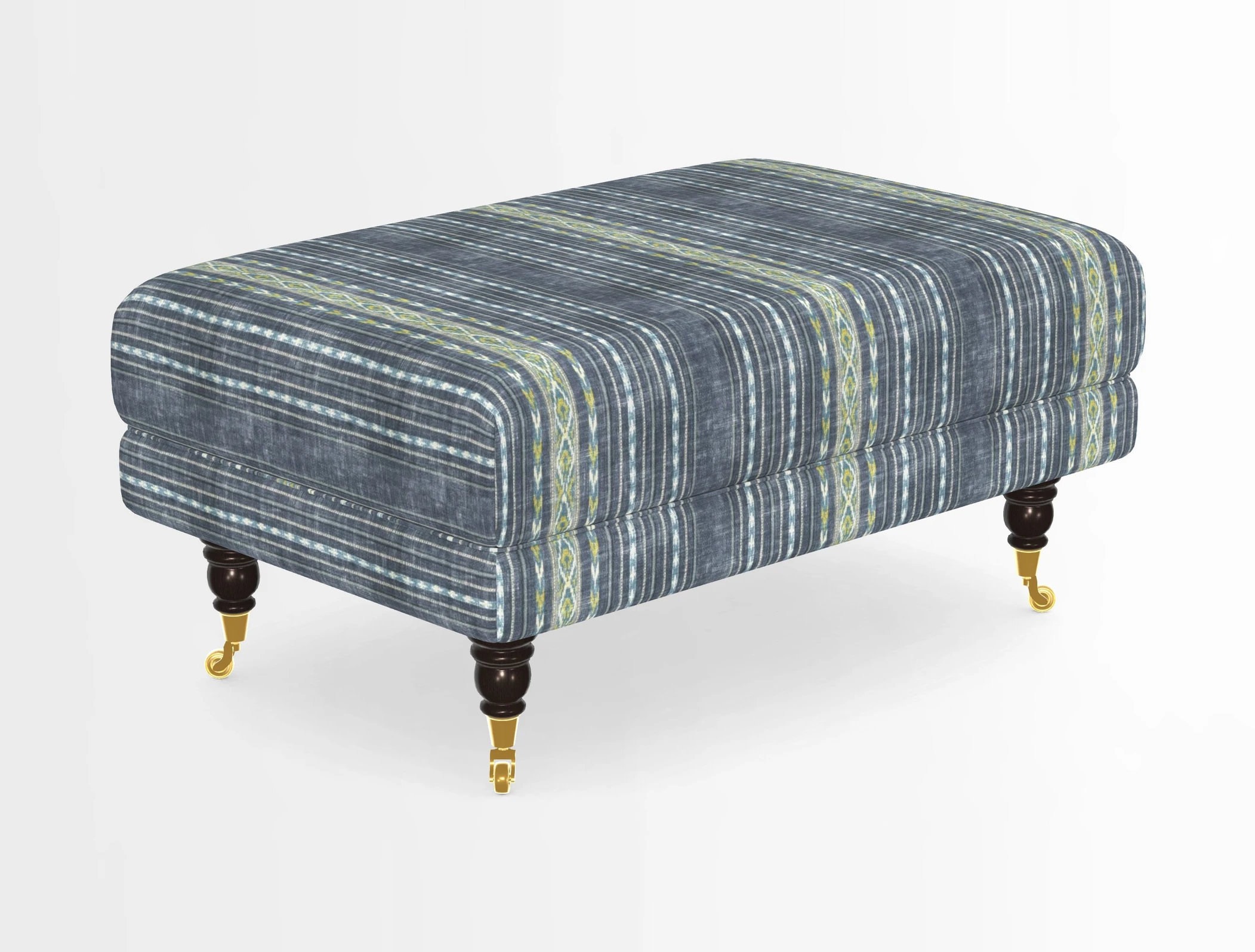 Alwinton Footstool in Osborne & Little Palazzo Pellestrina