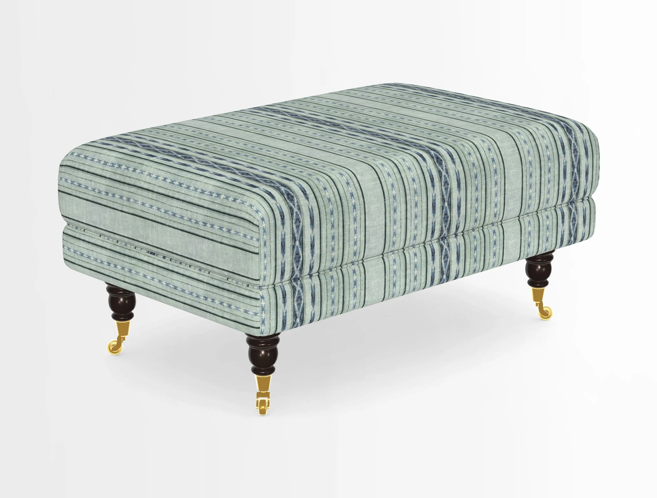Alwinton Footstool in Osborne & Little Palazzo Pellestrina