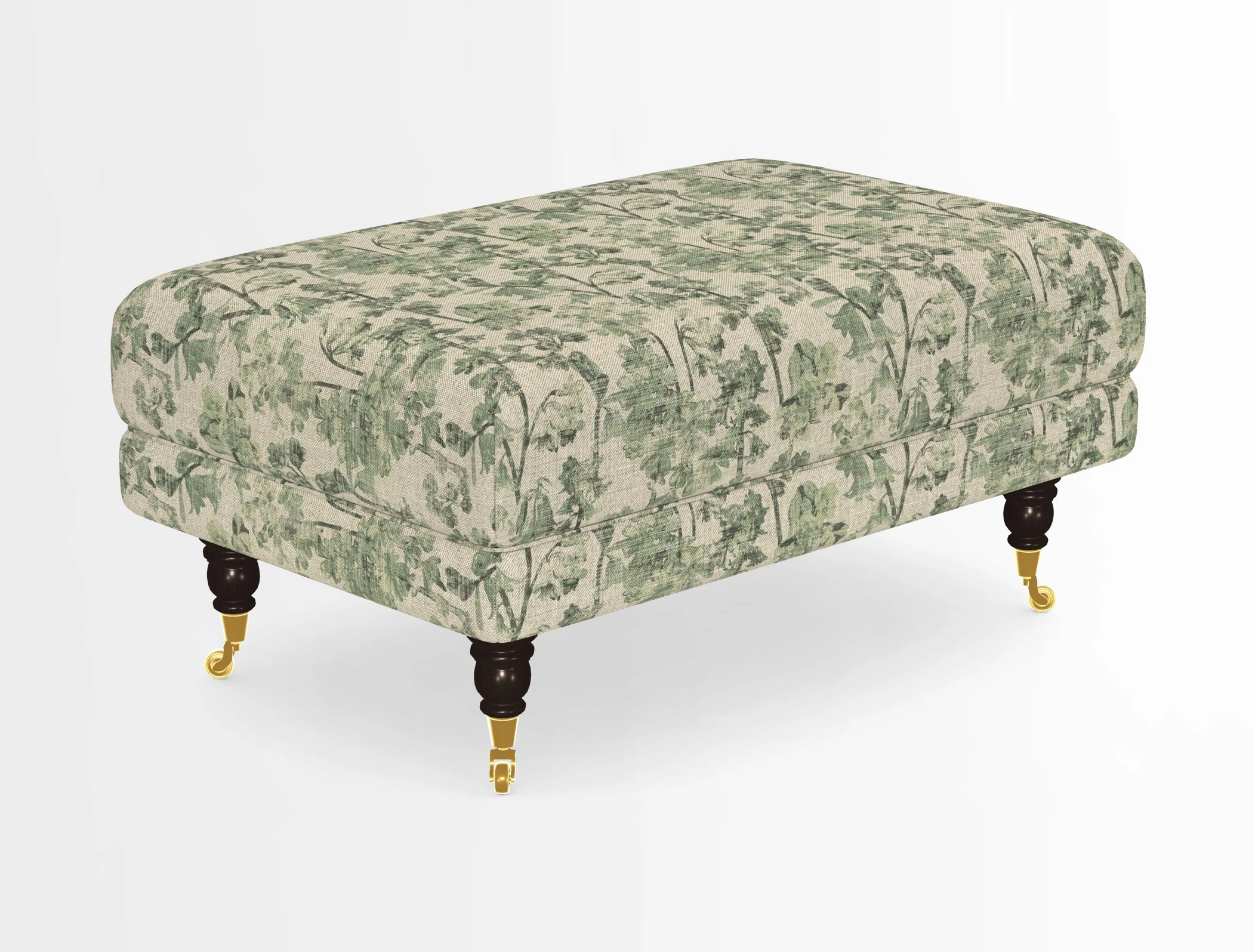 Alwinton Footstool in Osborne & Little Palazzo Pellestrina