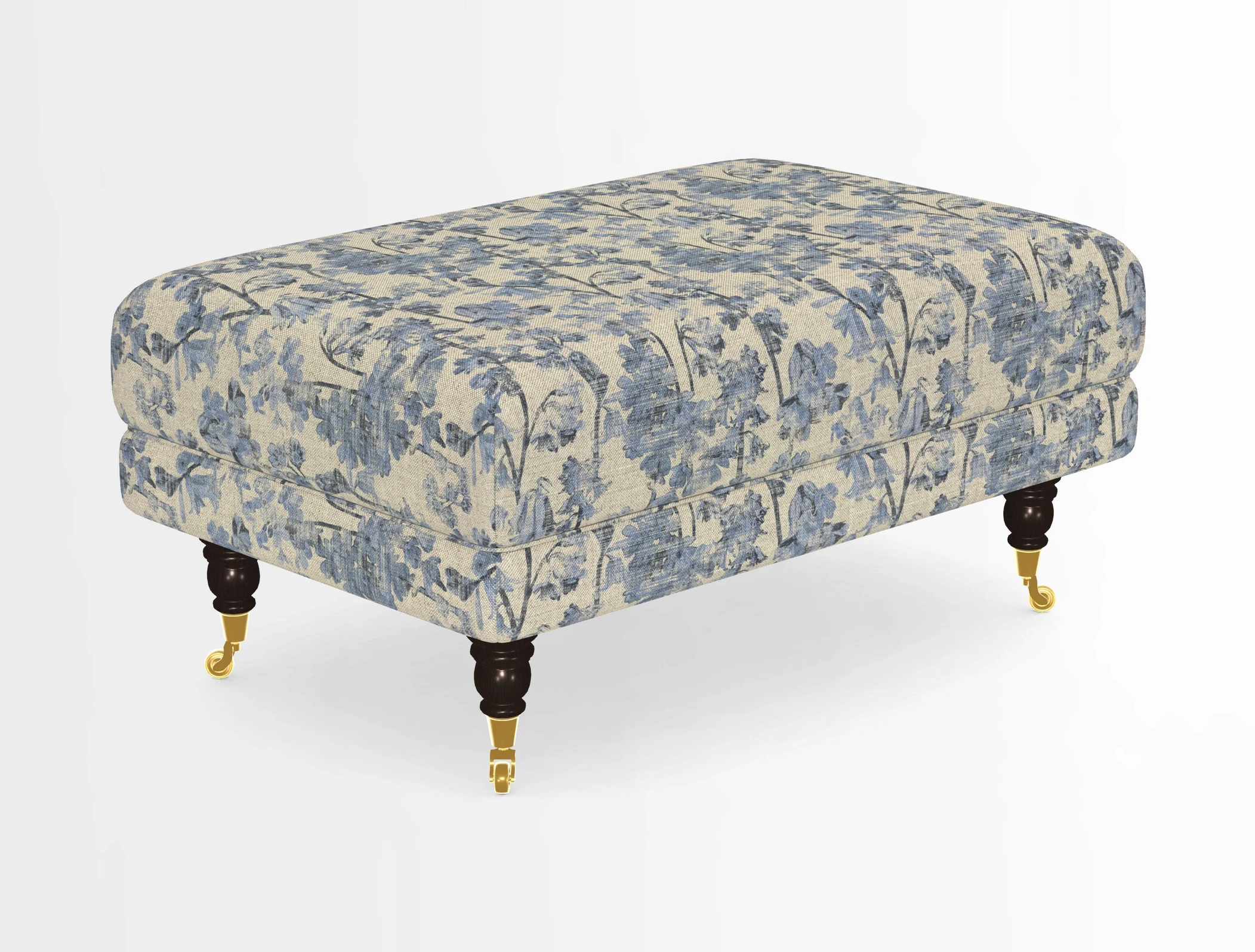 Alwinton Footstool in Osborne & Little Palazzo Pellestrina