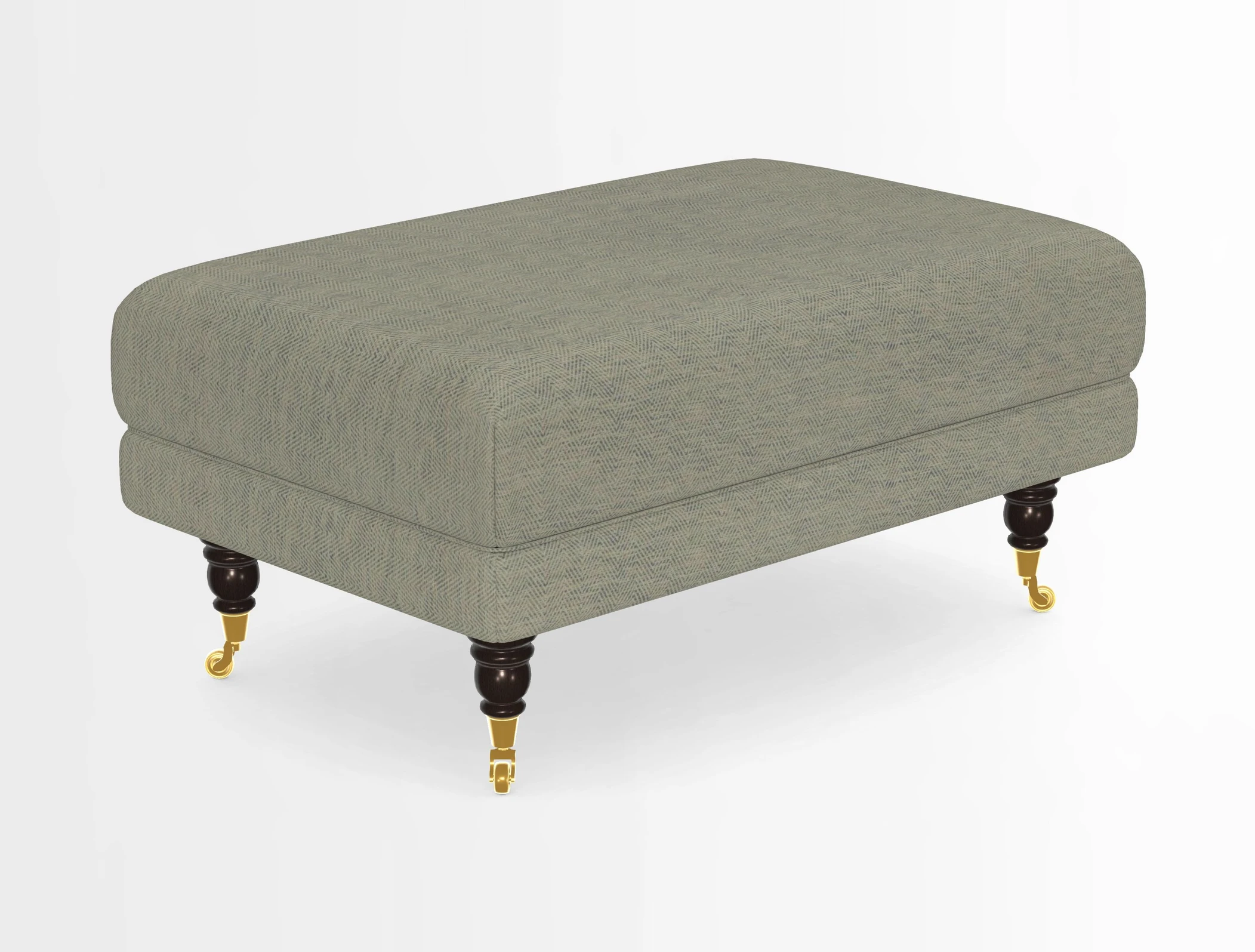 Alwinton Footstool in Osborne & Little Palazzo Pellestrina