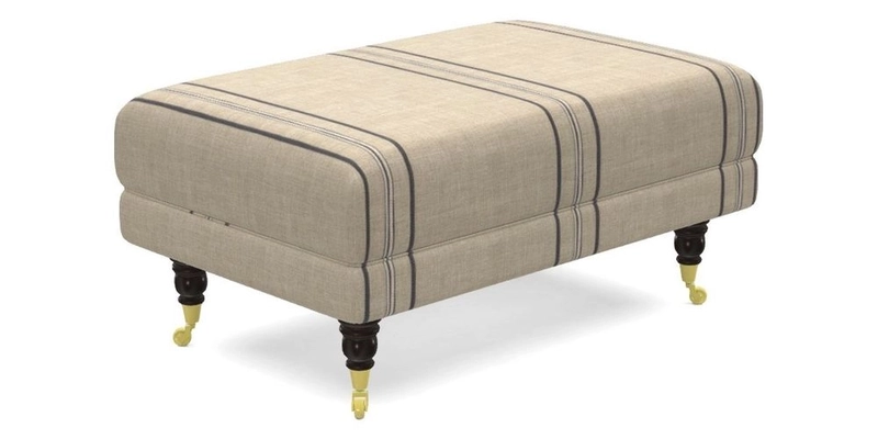 Alwinton Footstool in Osborne & Little Palazzo Pellestrina