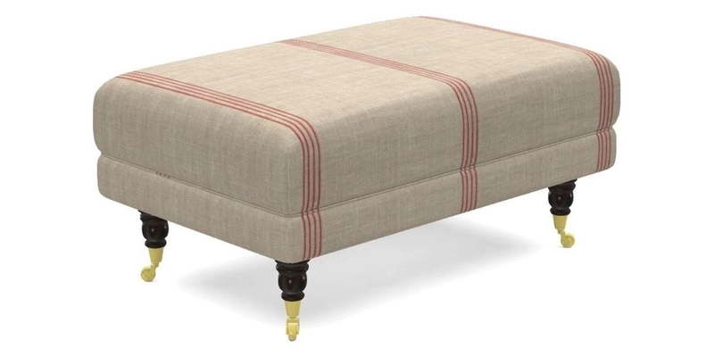 Alwinton Footstool in Osborne & Little Palazzo Pellestrina