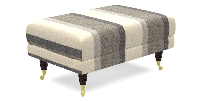Alwinton Footstool in Osborne & Little Palazzo Pellestrina