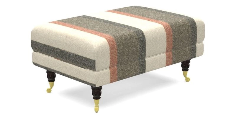 Alwinton Footstool in Osborne & Little Palazzo Pellestrina