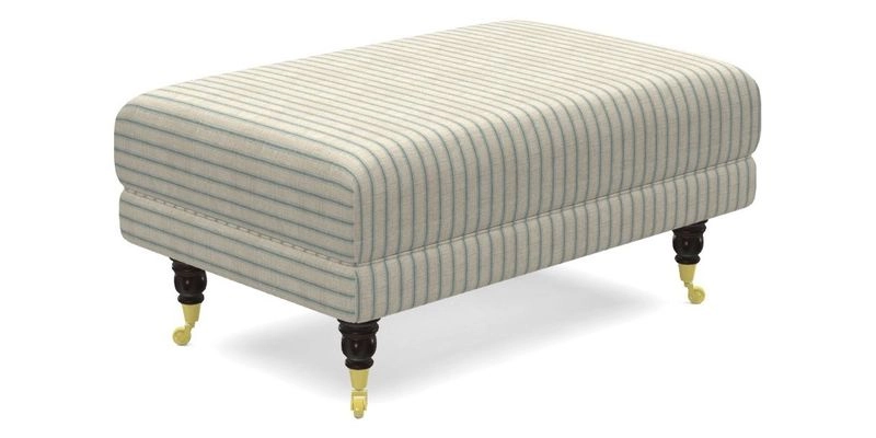 Alwinton Footstool in Osborne & Little Palazzo Pellestrina