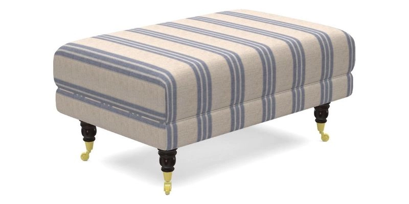 Alwinton Footstool in Osborne & Little Palazzo Pellestrina