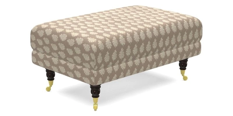 Alwinton Footstool in Osborne & Little Palazzo Pellestrina