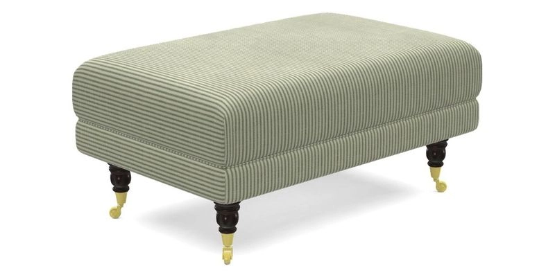 Alwinton Footstool in Osborne & Little Palazzo Pellestrina