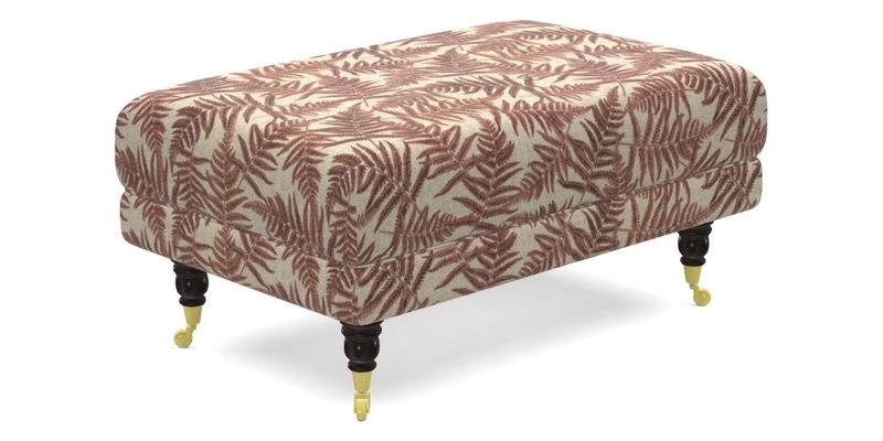 Alwinton Footstool in Osborne & Little Palazzo Pellestrina