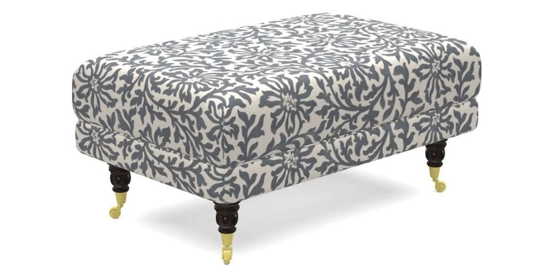 Alwinton Footstool in Osborne & Little Palazzo Pellestrina