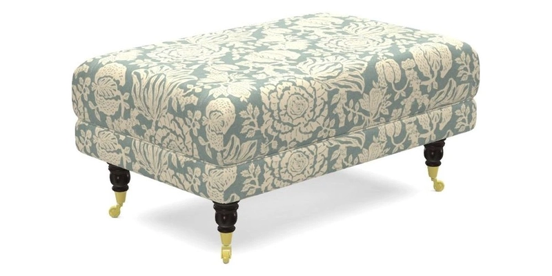 Alwinton Footstool in Osborne & Little Palazzo Pellestrina