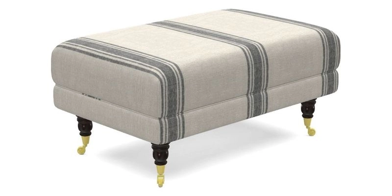 Alwinton Footstool in Osborne & Little Palazzo Pellestrina