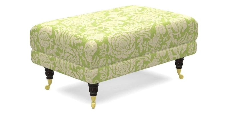Alwinton Footstool in Osborne & Little Palazzo Pellestrina