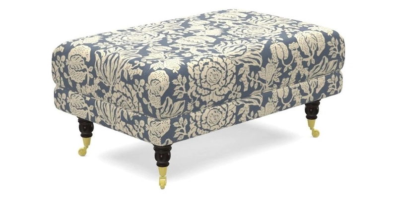 Alwinton Footstool in Osborne & Little Palazzo Pellestrina