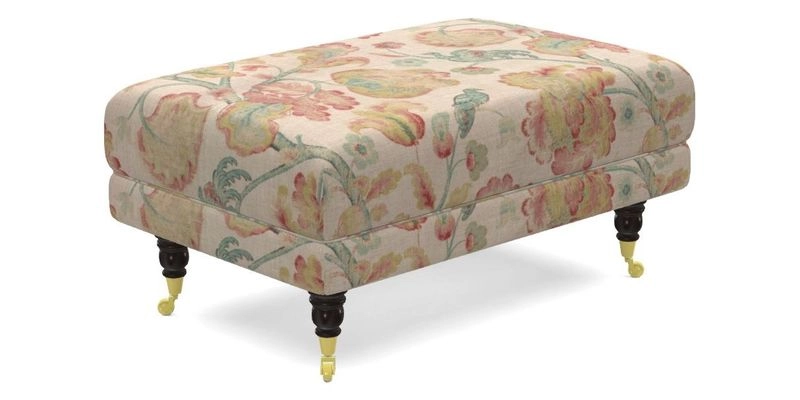 Alwinton Footstool in Osborne & Little Palazzo Pellestrina