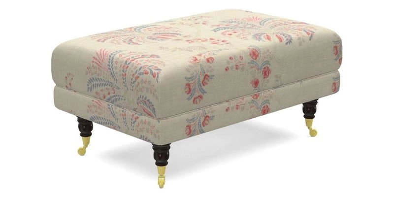 Alwinton Footstool in Osborne & Little Palazzo Pellestrina