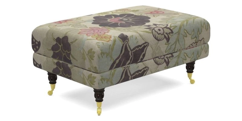 Alwinton Footstool in Osborne & Little Palazzo Pellestrina