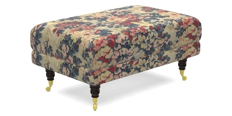 Alwinton Footstool in Osborne & Little Palazzo Pellestrina
