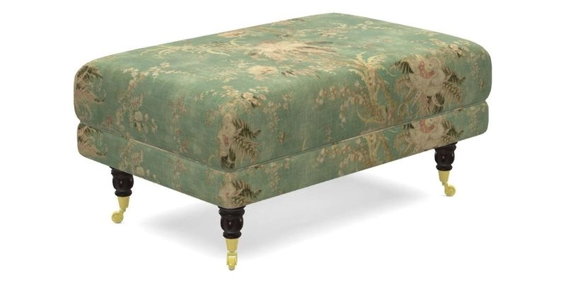 Alwinton Footstool in Osborne & Little Palazzo Pellestrina