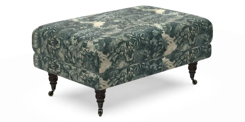 Alwinton Footstool in Osborne & Little Palazzo Pellestrina