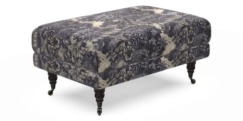 Alwinton Footstool in Osborne & Little Palazzo Pellestrina