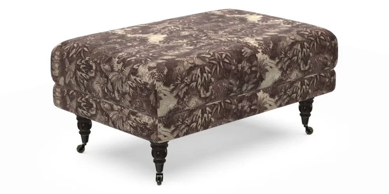 Alwinton Footstool in Osborne & Little Palazzo Pellestrina