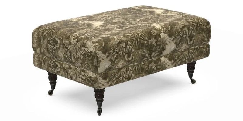 Alwinton Footstool in Osborne & Little Palazzo Pellestrina