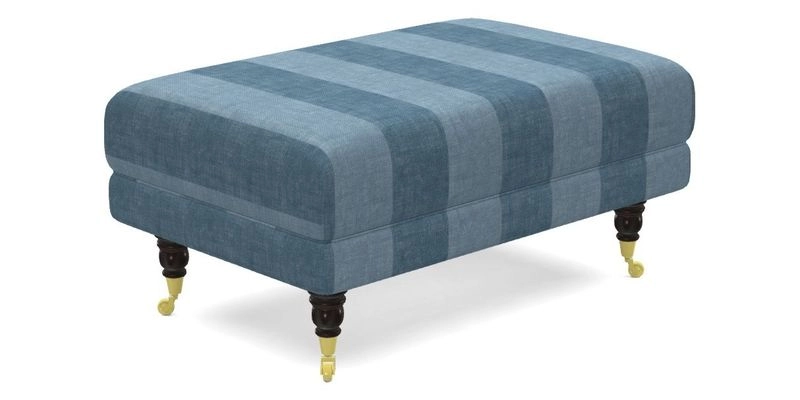 Alwinton Footstool in Osborne & Little Palazzo Pellestrina