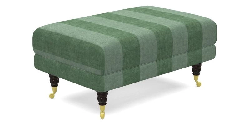 Alwinton Footstool in Osborne & Little Palazzo Pellestrina