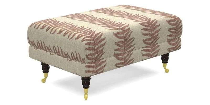 Alwinton Footstool in Osborne & Little Palazzo Pellestrina