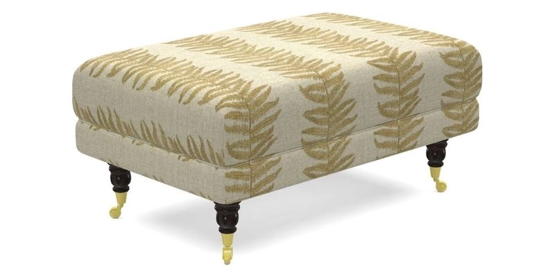 Alwinton Footstool in Osborne & Little Palazzo Pellestrina
