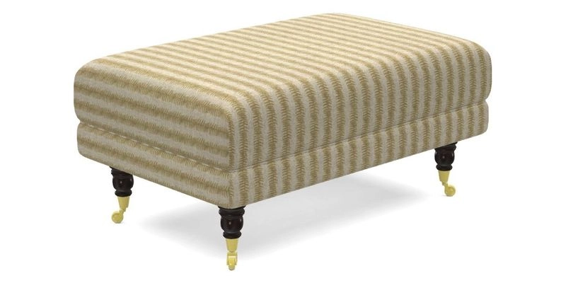Alwinton Footstool in Osborne & Little Palazzo Pellestrina