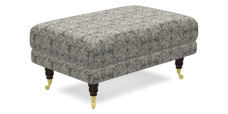 Alwinton Footstool in Osborne & Little Palazzo Pellestrina