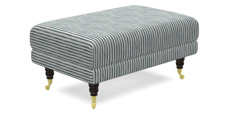Alwinton Footstool in Osborne & Little Palazzo Pellestrina