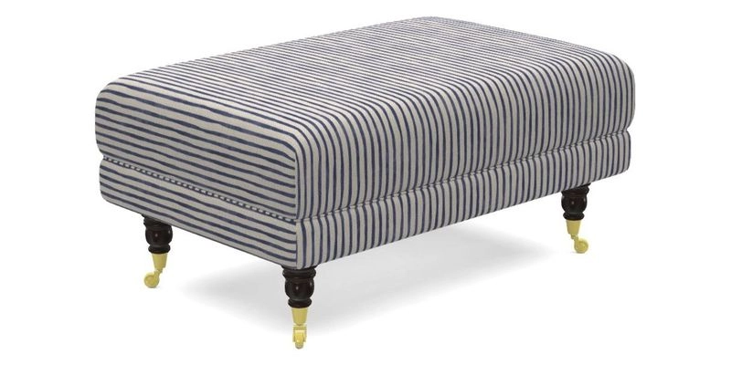 Alwinton Footstool in Osborne & Little Palazzo Pellestrina