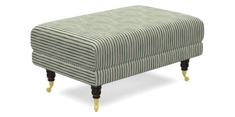 Alwinton Footstool in Osborne & Little Palazzo Pellestrina